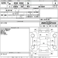 BMW MINI лот № 4295 оценка 4  с аукциона в Японии 2
