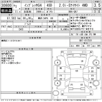 Subaru IMPREZA G4 лот № 30600 оценка 3.5  с аукциона в Японии 11