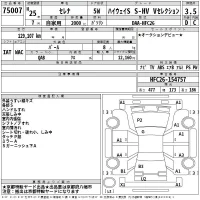 Nissan SERENA лот № 75007 оценка 3.5  с аукциона в Японии 2