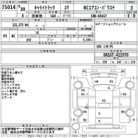 Suzuki CARRY TRUCK лот № 75014 оценка 3  с аукциона в Японии 2