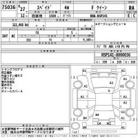 Toyota SPADE лот № 75036 оценка RA  с аукциона в Японии 2