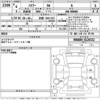 Toyota HARRIER лот № 2108 оценка 5  с аукциона в Японии 2