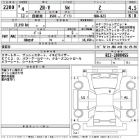 Honda ZR-V лот № 2200 оценка 4.5  с аукциона в Японии 2