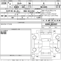 Daihatsu ROCKY лот № 2218 оценка 5  с аукциона в Японии 2