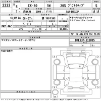 Mazda CX-30 лот № 2223 оценка 5  с аукциона в Японии 2