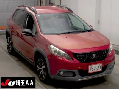 Peugeot 2008  с аукциона в Японии