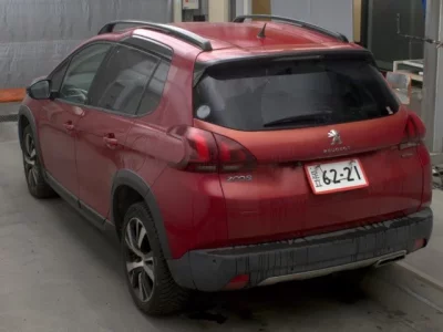 Peugeot 2008  с аукциона в Японии