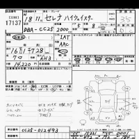 Nissan SERENA лот № 17137 оценка 3.5  с аукциона в Японии 6