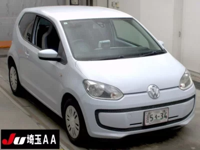 Volkswagen UP  с аукциона в Японии