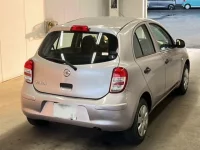 Nissan MARCH лот № 2143 оценка R  с аукциона в Японии 1