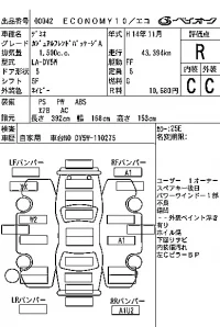 Mazda DEMIO лот № 42 оценка R  с аукциона в Японии 7