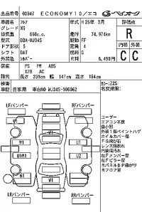 Mazda FLAIR лот № 47 оценка R  с аукциона в Японии 7