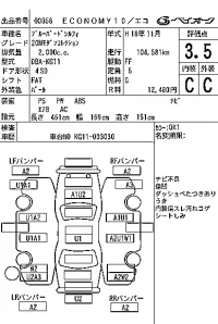 Nissan SYLPHY лот № 58 оценка 3.5  с аукциона в Японии 7