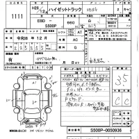 Daihatsu HIJET TRUCK лот № 1111 оценка 3.5  с аукциона в Японии 5