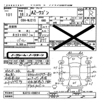 Mazda AZ WAGON лот № 101 оценка R  с аукциона в Японии 5