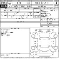 Toyota AURIS лот № 36058 оценка 4  с аукциона в Японии 11