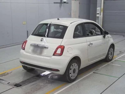 Fiat 500  с аукциона в Японии