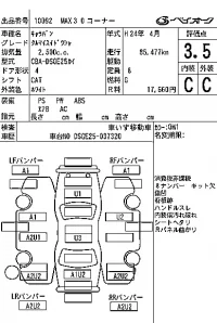 Nissan CARAVAN BUS лот № 10092 оценка 3.5  с аукциона в Японии 6