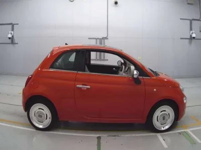 Fiat 500  с аукциона в Японии