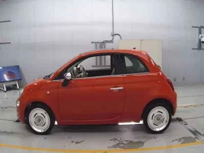 Fiat 500  с аукциона в Японии