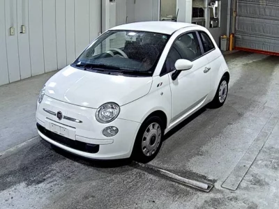 Fiat 500  с аукциона в Японии