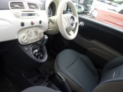 Fiat 500  с аукциона в Японии