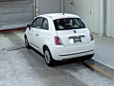 Fiat 500  с аукциона в Японии