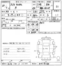 Subaru STELLA лот № 51 оценка 3.5  с аукциона в Японии 8
