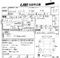 Mazda CX-5 лот № 8157 оценка 3.5  с аукциона в Японии 5