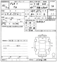 Subaru PLEO PLUS лот № 54 оценка 3.5  с аукциона в Японии 8