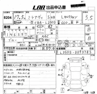 Daihatsu MIRA лот № 8204 оценка 3.5  с аукциона в Японии 5