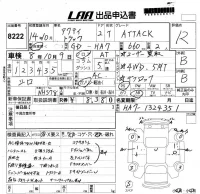 Honda ACTY TRUCK лот № 8222 оценка R  с аукциона в Японии 5