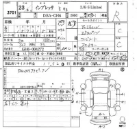 Subaru IMPREZA лот № 3701 оценка R  с аукциона в Японии 6