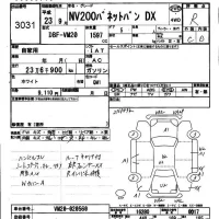 Nissan NV200 лот № 3031 оценка R  с аукциона в Японии 4