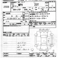 Mazda MPV лот № 2508 оценка 4  с аукциона в Японии 8