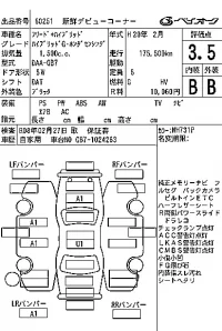 Honda FREED лот № 60251 оценка 3.5  с аукциона в Японии 6