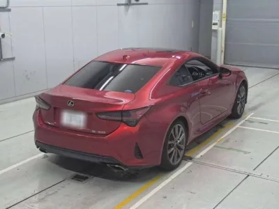 Lexus RC  с аукциона в Японии