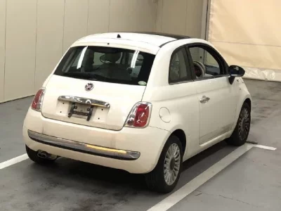 Fiat 500  с аукциона в Японии
