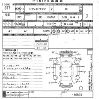 Suzuki CARRY TRUCK лот № 377 оценка 3  с аукциона в Японии 9