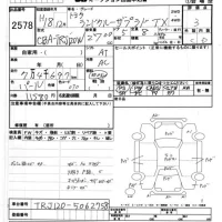 Toyota LAND CRUISER PRADO лот № 2578 оценка 3  с аукциона в Японии 8