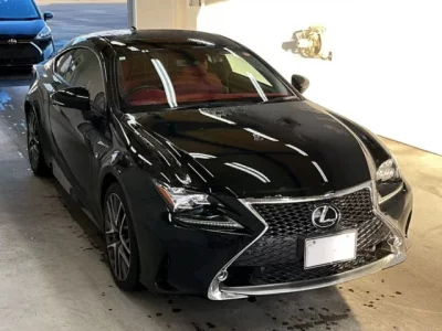Lexus RC  с аукциона в Японии