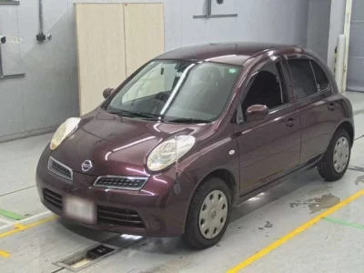 Nissan MARCH  с аукциона в Японии