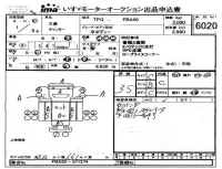 Mitsubishi CANTER лот № 6020 оценка 3.5  с аукциона в Японии 3