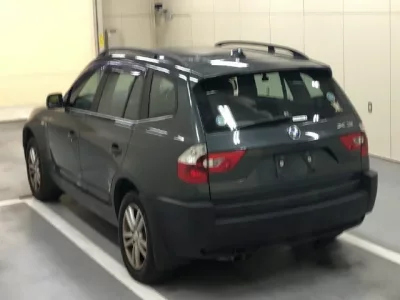 BMW X3  с аукциона в Японии
