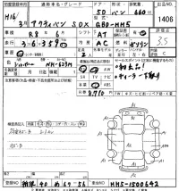 Honda ACTY VAN лот № 1406 оценка 3.5  с аукциона в Японии 8