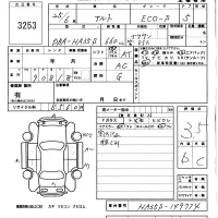 Suzuki ALTO ECO лот № 3253 оценка 3.5  с аукциона в Японии 5