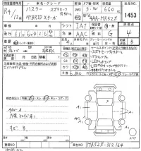 Suzuki HUSTLER лот № 1453 оценка 4  с аукциона в Японии 8