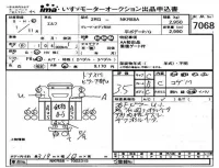 Isuzu ELF лот № 7068 оценка 3.5  с аукциона в Японии 4