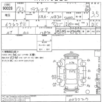 Nissan LAFESTA лот № 90028 оценка 3.5  с аукциона в Японии 8