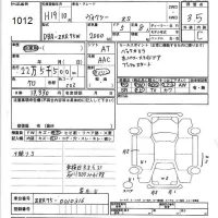Toyota VOXY лот № 1012 оценка 3.5  с аукциона в Японии 7